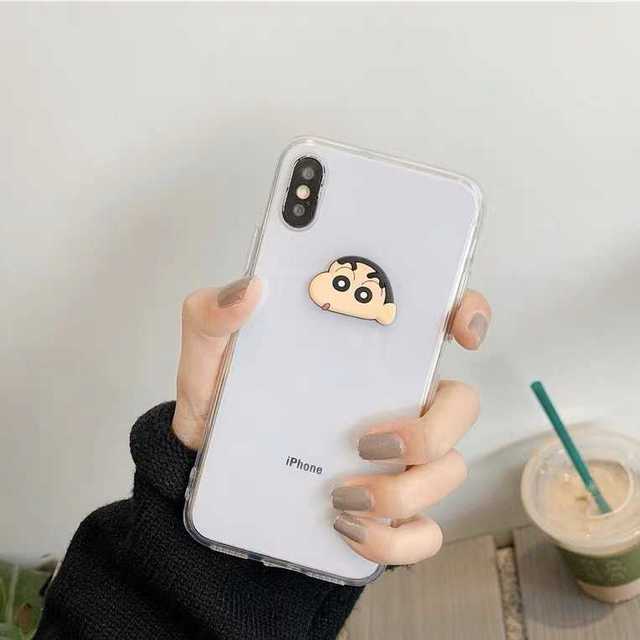 クリア Iphone 可愛い クレヨン しんちゃん シロ 犬の通販 By Seeyouagain S Shop ラクマ