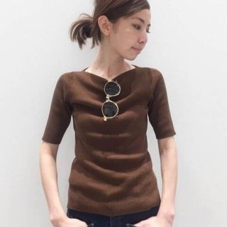 アパルトモンドゥーズィエムクラス(L'Appartement DEUXIEME CLASSE)のL'Appartementボートネック RIB KNIT◆(ニット/セーター)