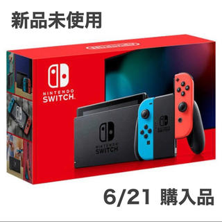 ニンテンドースイッチ(Nintendo Switch)のNINTENDO switch ネオン　新品未使用(家庭用ゲーム機本体)