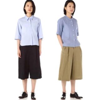 マーガレットハウエル(MARGARET HOWELL)のマーガレットハウエル　キュロット　　2019 SS   新品　みつこ様専用未使用(キュロット)