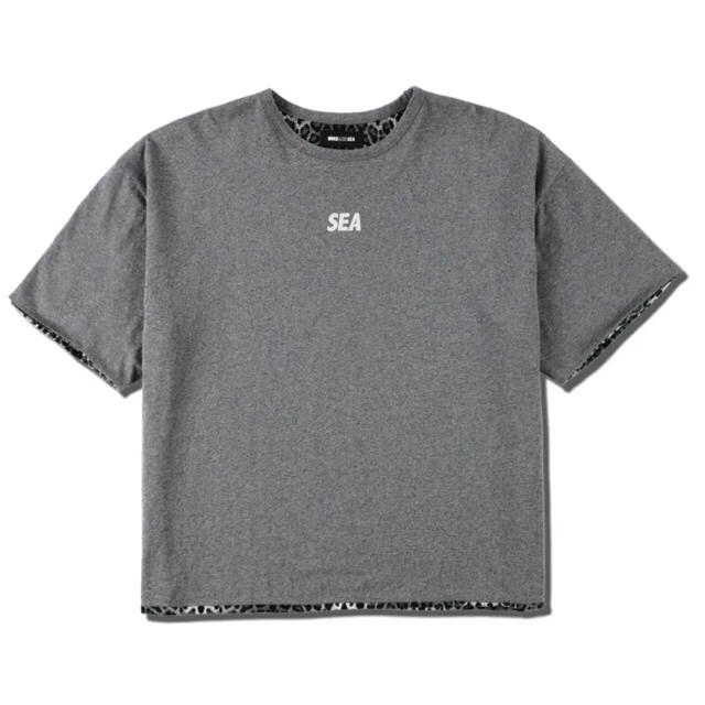 SEA(シー)のWIND AND SEA ウィンダンシー レオパードリバーシブル Tシャツ メンズのトップス(Tシャツ/カットソー(半袖/袖なし))の商品写真