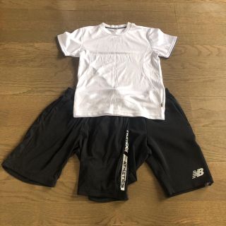 ニューバランス(New Balance)のニューバランス＆Numberジャージ（短パン）他（kids,130）(パンツ/スパッツ)