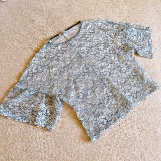 ザラ(ZARA)のmii様専用♡ ZARA ♡ シースルーレーストップス(カットソー(長袖/七分))