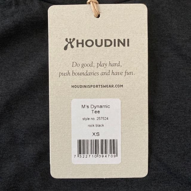 houdini dynamic tee 薄グレー