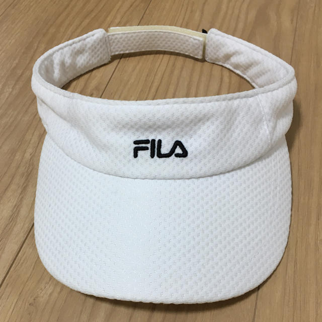 FILA(フィラ)のフィラ  サンバイザー　フリーサイズ スポーツ/アウトドアのゴルフ(その他)の商品写真