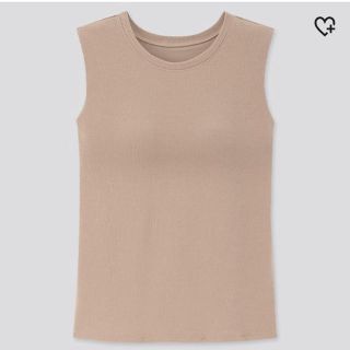 ユニクロ(UNIQLO)の新品タグ付　ワッフルクルーネックブラT(タンクトップ)