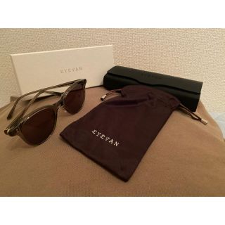 レイバン(Ray-Ban)のeyevan weber クリアグレー 新品未使用 サングラス アイヴァン(サングラス/メガネ)