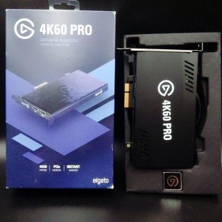 Elgato 4K60 PRO PS4 など対応 ゲームキャプチャ(家庭用ゲーム機本体)