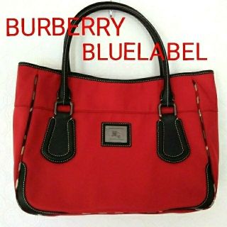 バーバリーブルーレーベル(BURBERRY BLUE LABEL)の♥バーバリブルーレーベルBURBERRY  BLUE LABELのUSEDバック(トートバッグ)