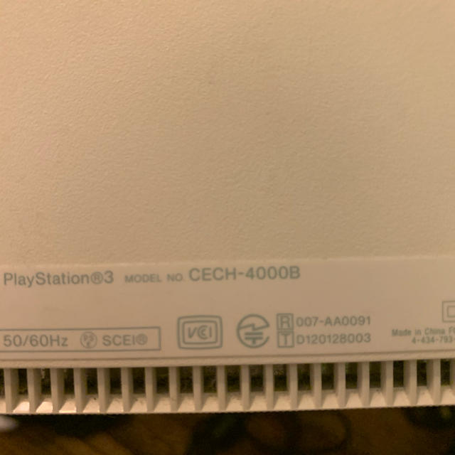 SONY PlayStation3 CECH-4000B 本体 1