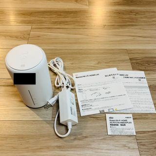 エーユー(au)のHUAWEI Speed WI-FI HOME L02(PC周辺機器)