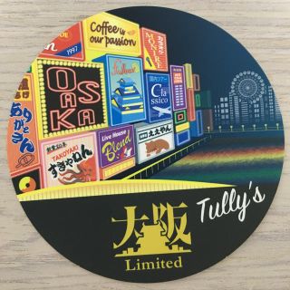 タリーズコーヒー(TULLY'S COFFEE)のタリーズ　大阪限定ステッカー(ノベルティグッズ)