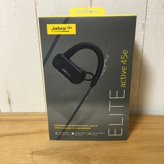 【新品未開封】ワイヤレスイヤホン　jabra Elite Active 45e(ヘッドフォン/イヤフォン)