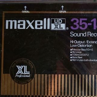 マクセル(maxell)のオープンリールテープ maxell 35-180B  XL10(その他)