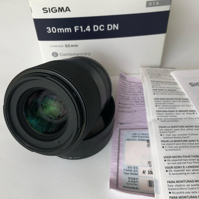 SIGMA 30mm f1.4 DC DN ソニーEマウント