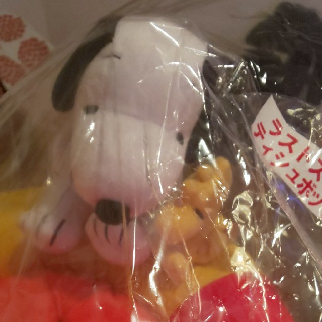 SNOOPY(スヌーピー)のSNOOPY一番くじラストスペシャル賞ティッシュボックスカバー エンタメ/ホビーのおもちゃ/ぬいぐるみ(キャラクターグッズ)の商品写真