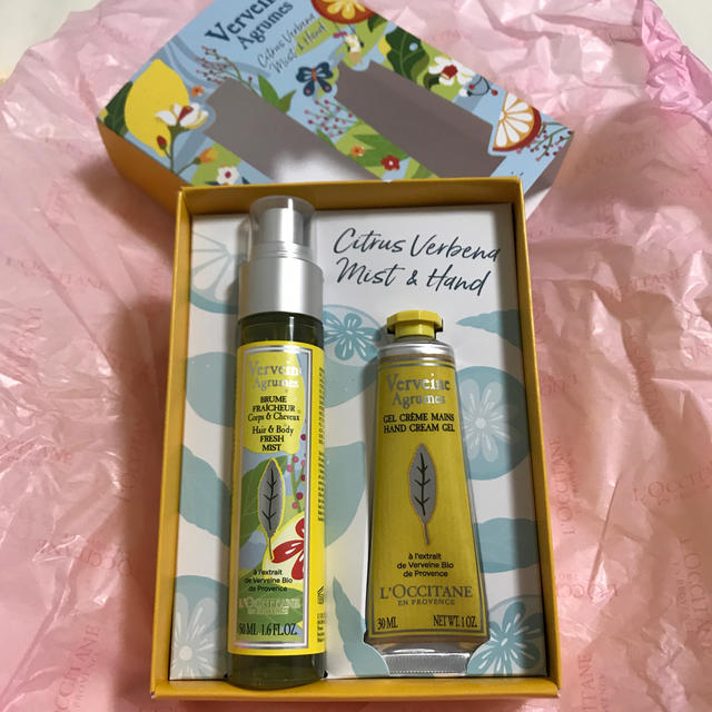 L'OCCITANE(ロクシタン)のL’OCCITANE  シトラスヴァーベナ　ミスト&ハンド コスメ/美容のボディケア(ハンドクリーム)の商品写真