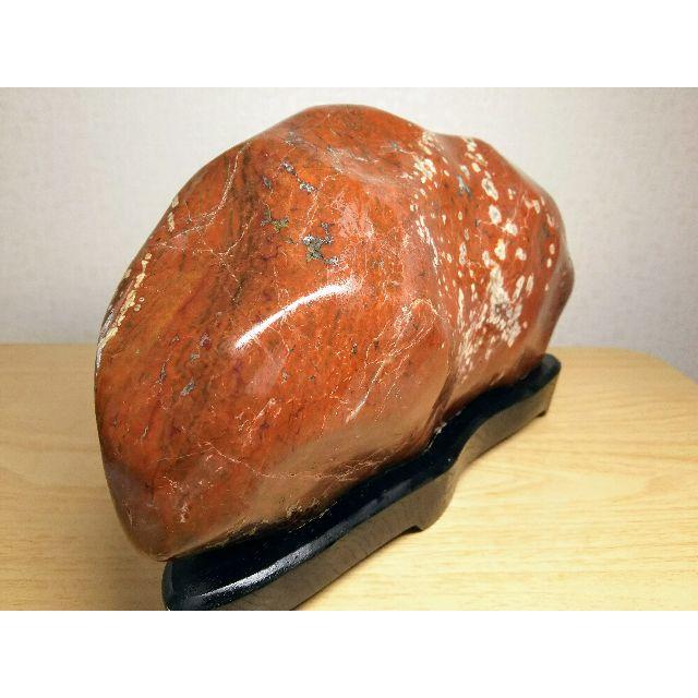 美・桜 2.9kg 桜石 原石 鉱物 鑑賞石 自然石 水石 紋石 赤石 赤玉石