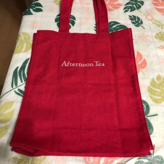 アフタヌーンティー(AfternoonTea)のアフタヌーンティー　赤トートバッグ(トートバッグ)