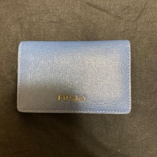 フルラ(Furla)のフルラ 名刺入れ ブルー(名刺入れ/定期入れ)