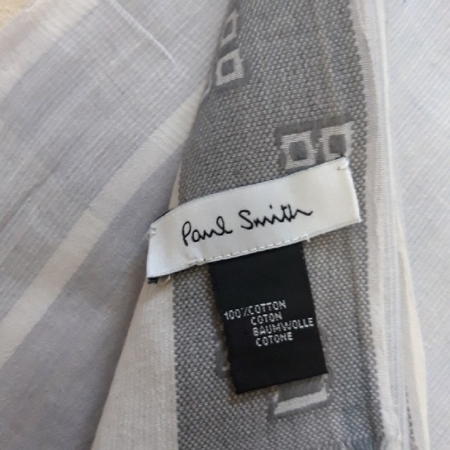 Paul Smith(ポールスミス)の【期間限定価格】Paul Smith　ポールスミス　コットンマフラー メンズのファッション小物(マフラー)の商品写真