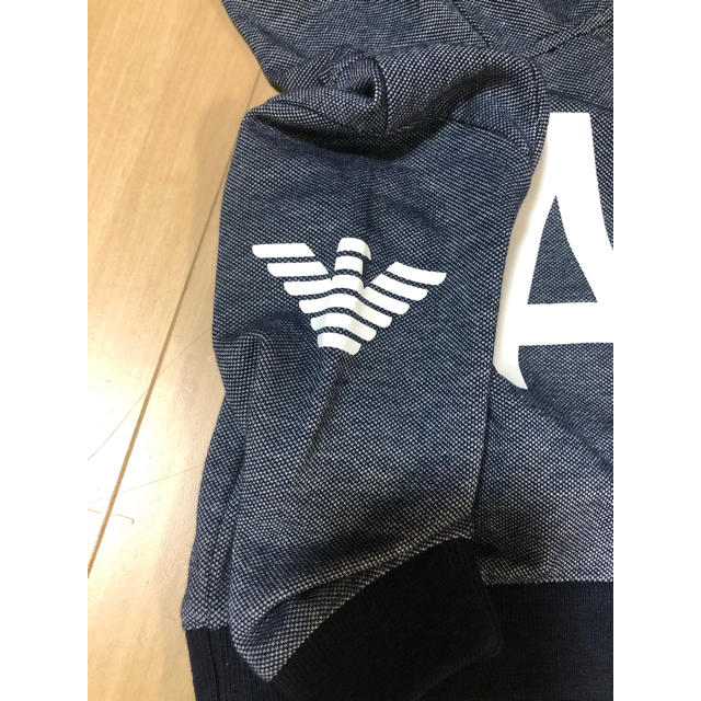 EMPORIO ARMANI baby薄手フードパーカー6M新品未使用 - シャツ/カットソー