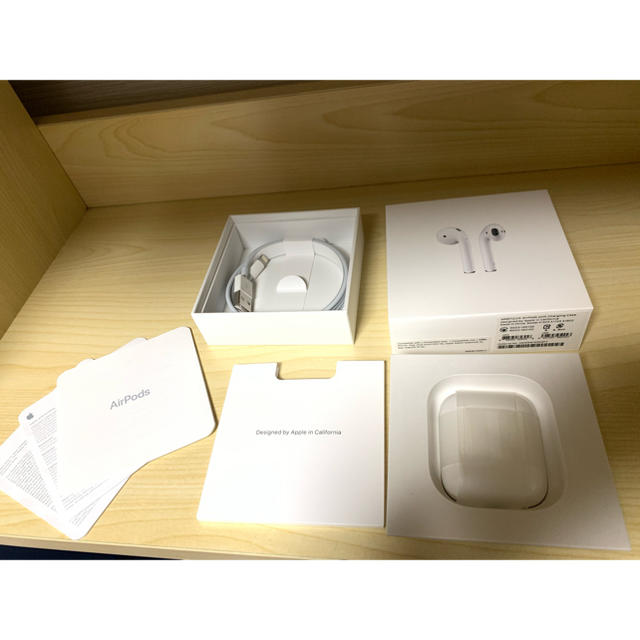 AirPods本体set 第一世代 白色 M＆M's ケース 箱付属品 送料無料