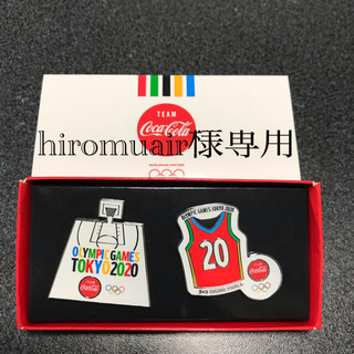 コカコーラ(コカ・コーラ)のコカコーラ　2020東京オリンピックピンバッジ3×3バスケ(バッジ/ピンバッジ)