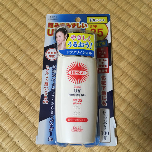 KOSE COSMEPORT(コーセーコスメポート)のサンカット 日やけ止めジェル 35(100g) コスメ/美容のボディケア(日焼け止め/サンオイル)の商品写真