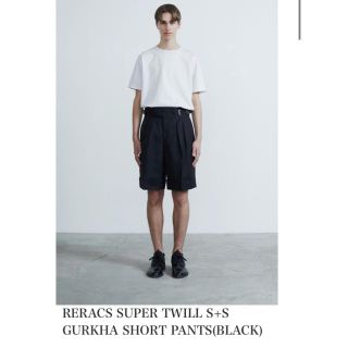 コモリ(COMOLI)のSUPER TWILL S+S GURKHA SHORT PANTS(ショートパンツ)