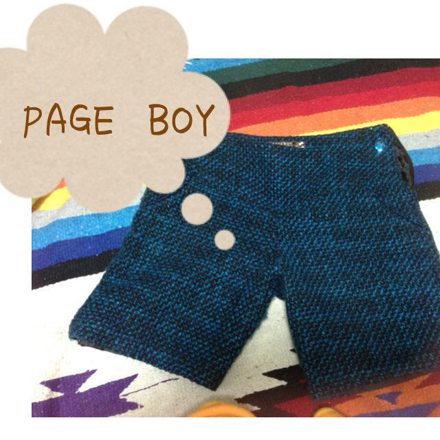 PAGEBOY(ページボーイ)のツイードパンツ☆ドットワンピ レディースのパンツ(ハーフパンツ)の商品写真