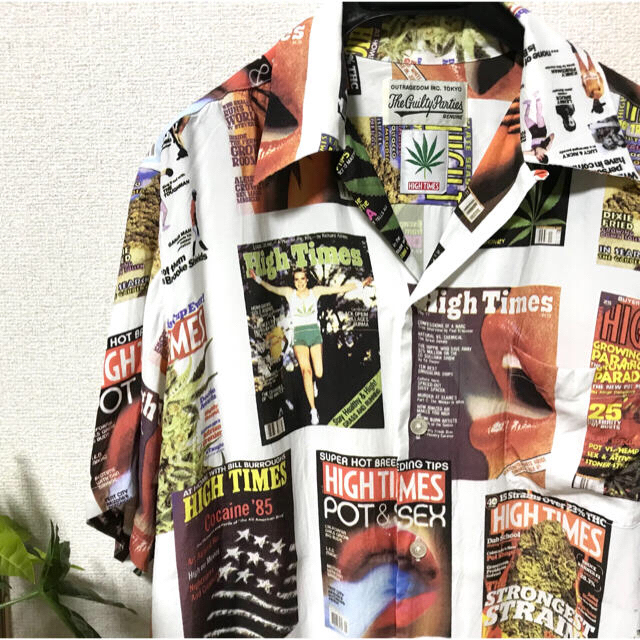 限定価格】ワコマリア HIGH TIMES アロハシャツ L size美品