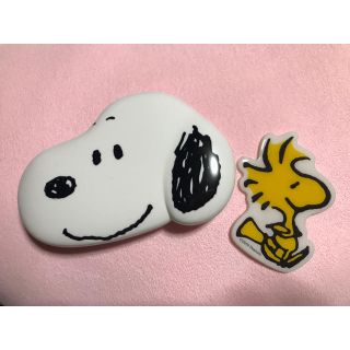 スヌーピー(SNOOPY)のスヌーピー印鑑ケース  ウッドストック印鑑マット(印鑑/スタンプ/朱肉)