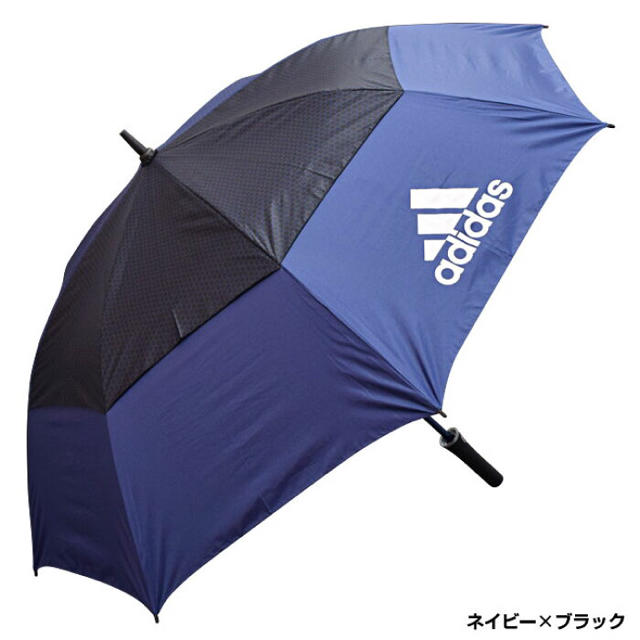 adidas(アディダス)のアディダス ワンプッシュゴルフ傘 Golf umbrella ネイビー　新品 メンズのファッション小物(傘)の商品写真