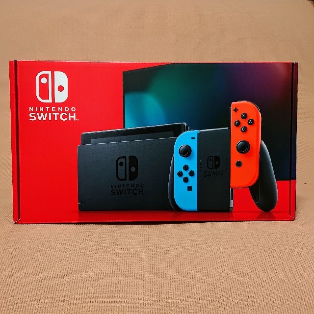 新品 任天堂 ニンテンドー スイッチ 本体 Switch ネオンブルー レッド