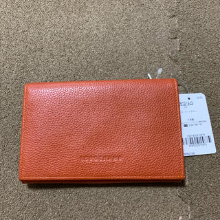 ロンシャン(LONGCHAMP)の新品タグ付き ロンシャン 財布 オレンジ(財布)