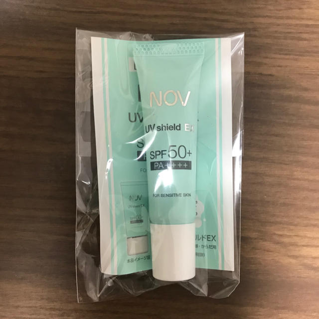 NOV(ノブ)のNOV  UVシールドEX  SPF50 / PA++++ コスメ/美容のボディケア(日焼け止め/サンオイル)の商品写真