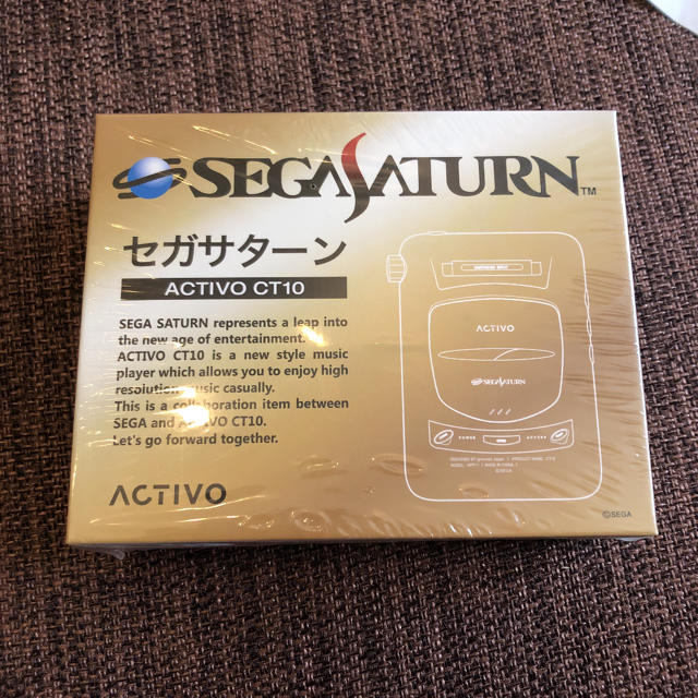 セガサターン activo CT10 グレー オーディオ機器 セガサターン activo CT10 グレー オーディオ機器