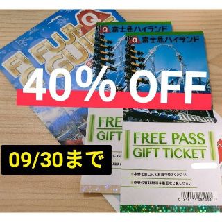 【40％OFF】富士急ハイランド フリーパス（09/30まで）(遊園地/テーマパーク)