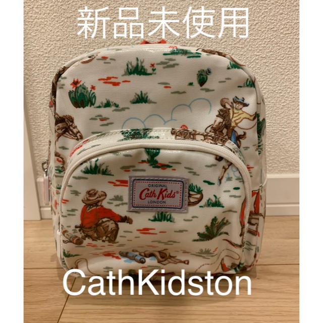 Cath Kidston(キャスキッドソン)の新品 キャスキッドソン リュック キッズ カウボーイ キッズ/ベビー/マタニティのこども用バッグ(リュックサック)の商品写真