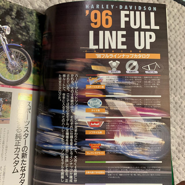 HARLEY-DAVIDSONバイヤーズガイド 1996 エンタメ/ホビーの雑誌(車/バイク)の商品写真