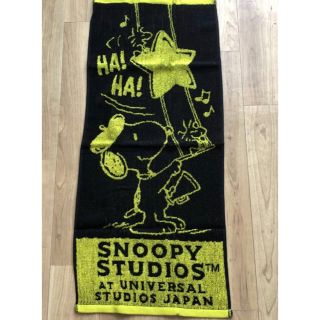 スヌーピー(SNOOPY)の送料無料！新品即決スヌーピー　フェイスタオル USJ(タオル)