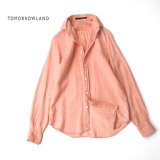 トゥモローランド(TOMORROWLAND)の風合い抜群！トゥモローランド　リネンシャツ(シャツ/ブラウス(長袖/七分))