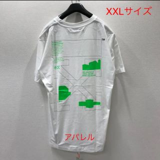 オフホワイト(OFF-WHITE)の新品20SS OFF-WHITE アーチシェイプ アロー 半袖Tシャツ XXL(Tシャツ/カットソー(半袖/袖なし))