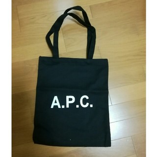 アーペーセー(A.P.C)のAPCトートバック黒(トートバッグ)