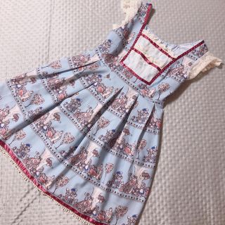 シークレットハニー アリス ひざ丈ワンピース(レディース)の通販 100点 最新購入 ワンピース コラボ アリスインワンダーランド シークレットハニー 未着用 新品 ひざ丈ワンピース