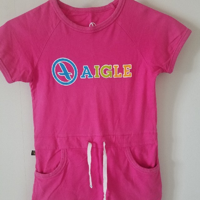 AIGLE(エーグル)のAIGLE チュニック☆お値下げ中☆ キッズ/ベビー/マタニティのキッズ服女の子用(90cm~)(ワンピース)の商品写真