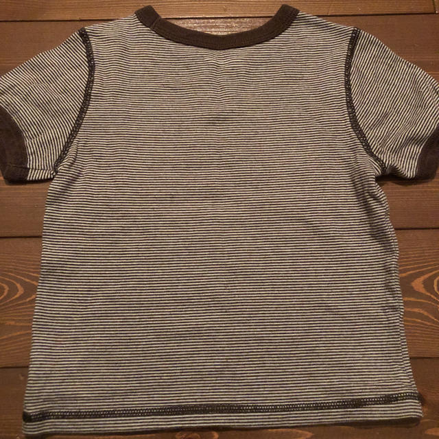 GAP(ギャップ)のGAP ボーダーTシャツ キッズ/ベビー/マタニティのキッズ服男の子用(90cm~)(Tシャツ/カットソー)の商品写真