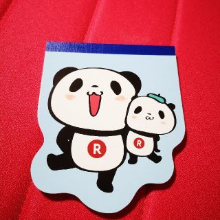 ラクテン(Rakuten)の【最終値下げ！】楽天パンダ　メモ帳(ノート/メモ帳/ふせん)