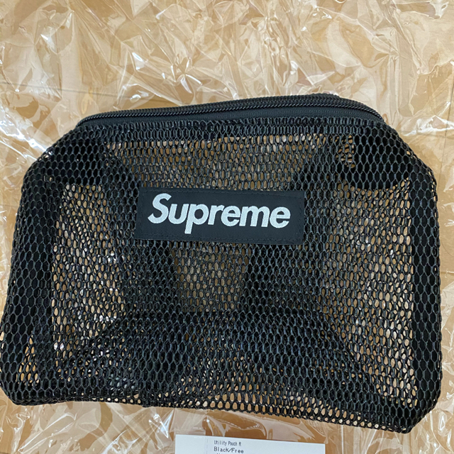 Supreme(シュプリーム)のSupreme Utility Pouch（2020SS)ブラック☆ レディースのファッション小物(ポーチ)の商品写真